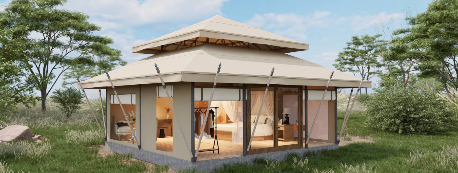 岳普湖县户外野奢帐篷